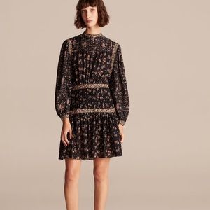 Rebecca Tailor mixed print floral dress